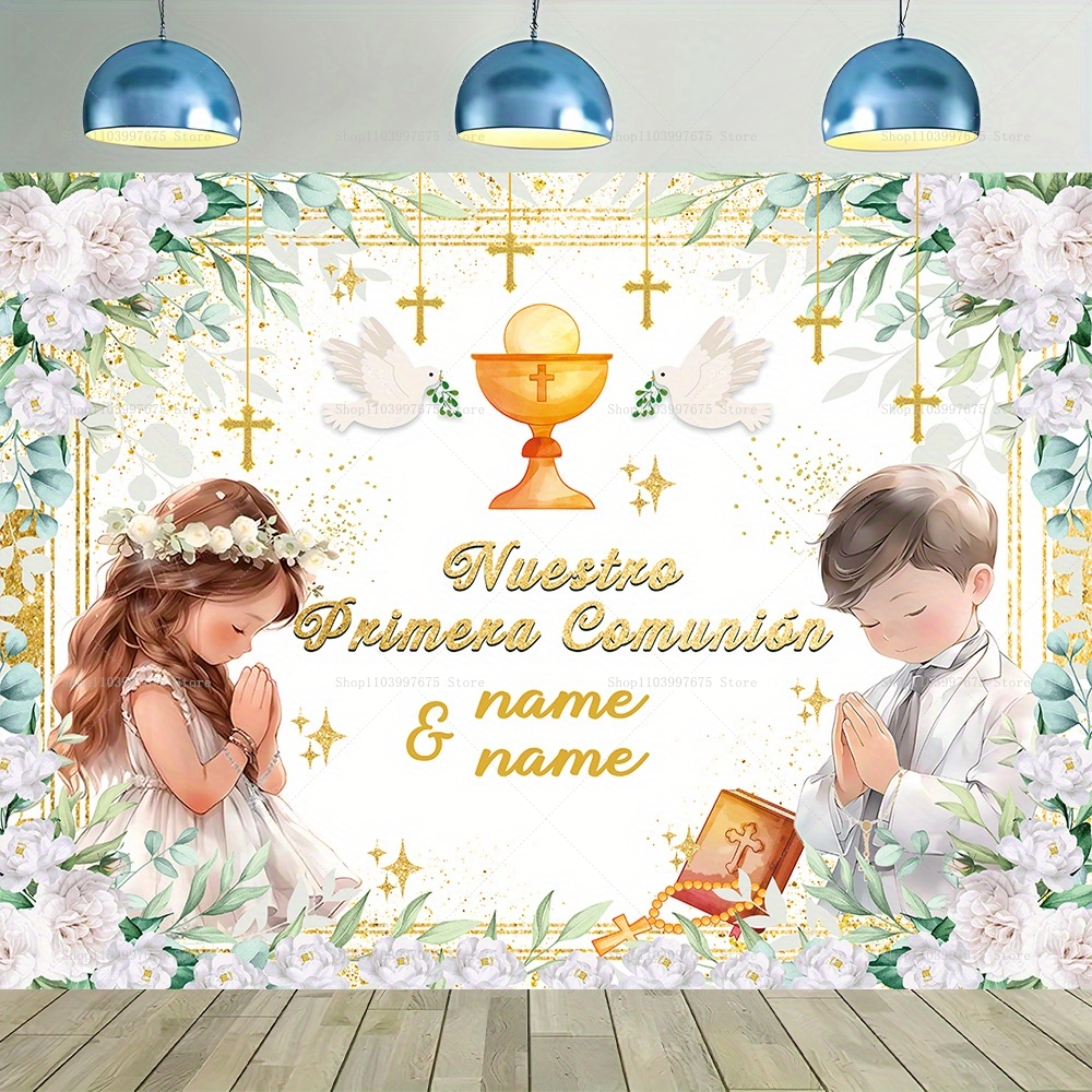 Baby Clothing Easter - Custom Boy Girl First Holy Communion