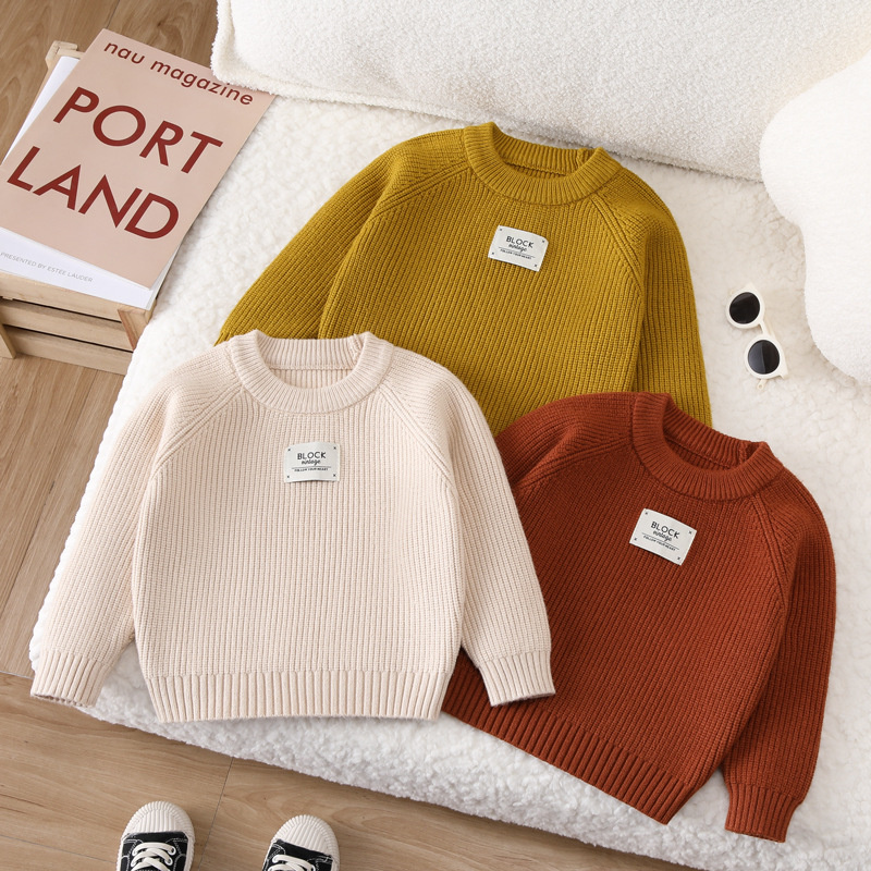Baby Clothing Jumpers - Children's Autumn Sweaters Boys Girls Winter