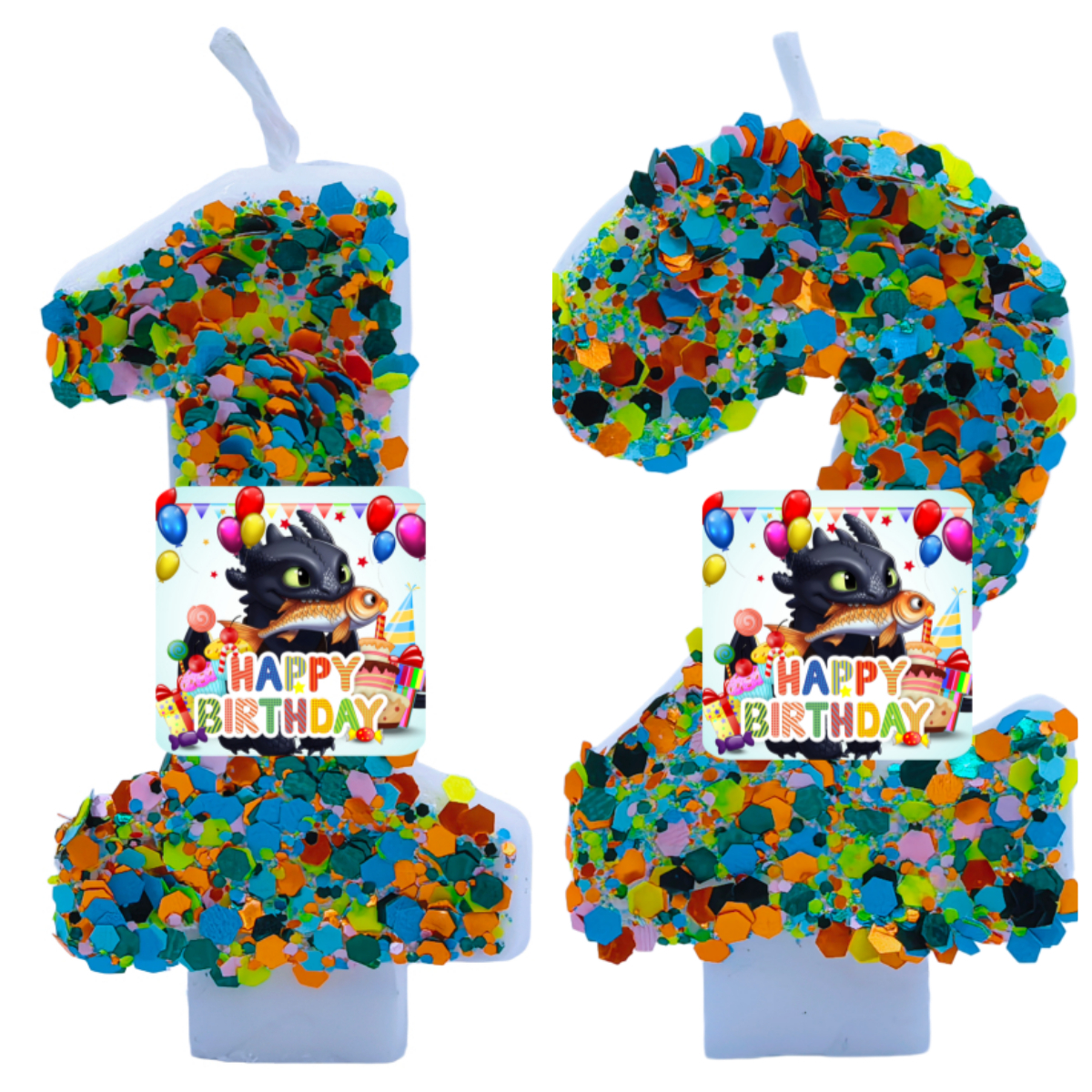 Baby Clothing Easter - Your Dragon Candle Number Happy Birthday