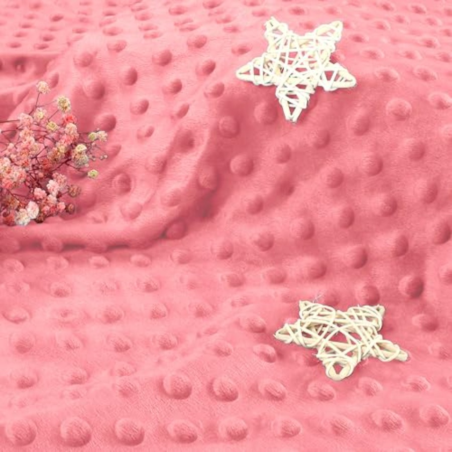 Minky Dot Fabric by The Yard x - Baby X Clothing บทวิจารณ์และราคา