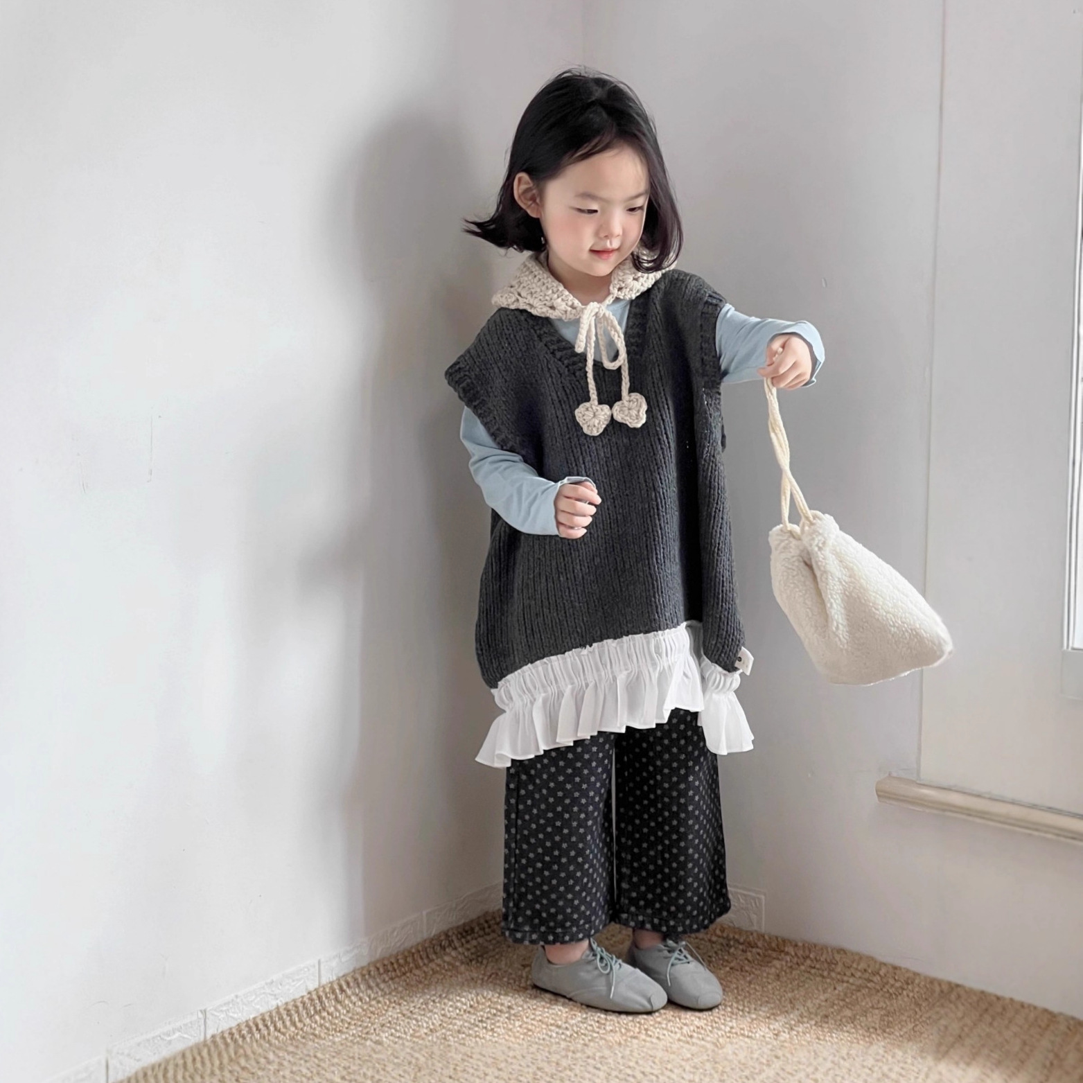 Girl Waistcoat 2025 Autumn New - Baby X Clothing บทวิจารณ์และราคา
