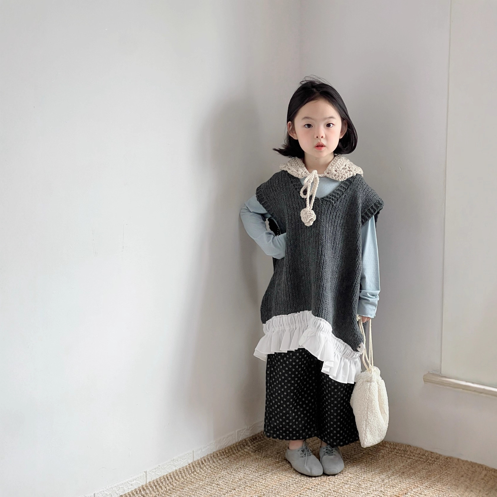 Girl Waistcoat 2025 Autumn New - Baby X Clothing บทวิจารณ์และราคา