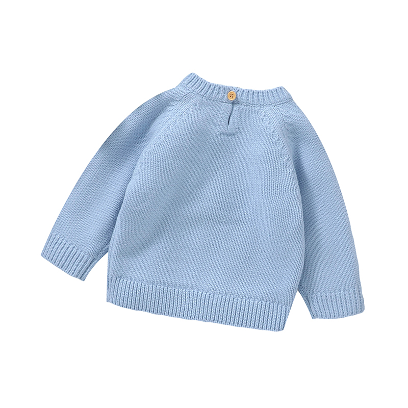 Autumn Baby Sweater Cute Embro - Baby Clothing Jumpers บทวิจารณ์และราคา