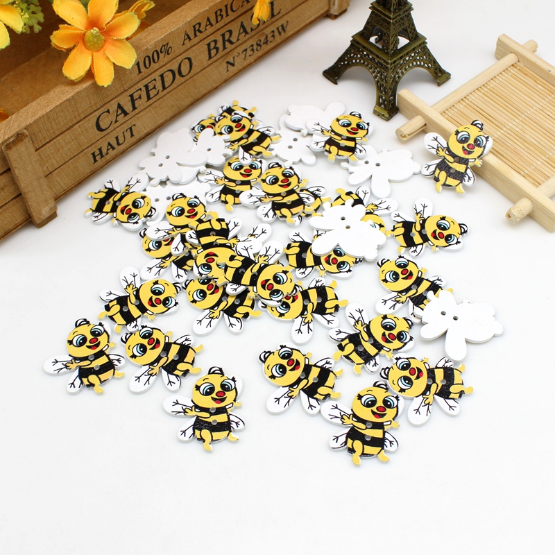 50pcs/lot New Bee Cartoon butt - Baby X Clothing บทวิจารณ์และราคา