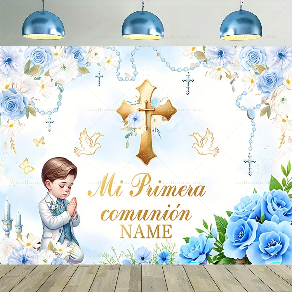 Custom Boy Girl First Holy Com - Baby Clothing Easter บทวิจารณ์และราคา