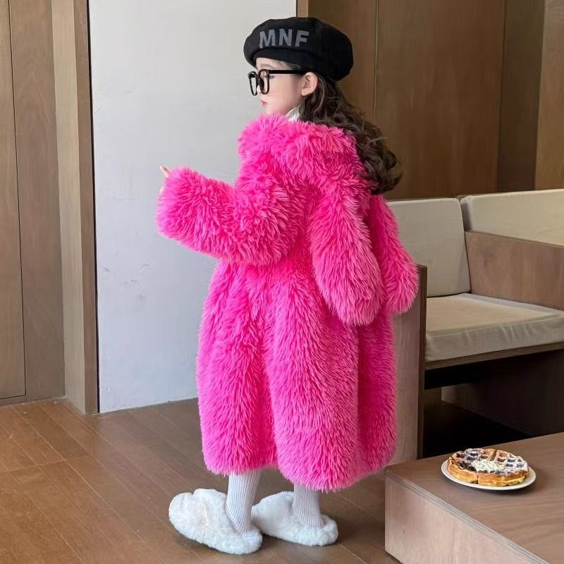 AutumnWinter Girls Fur Coat Ba - Baby X Clothing บทวิจารณ์และราคา