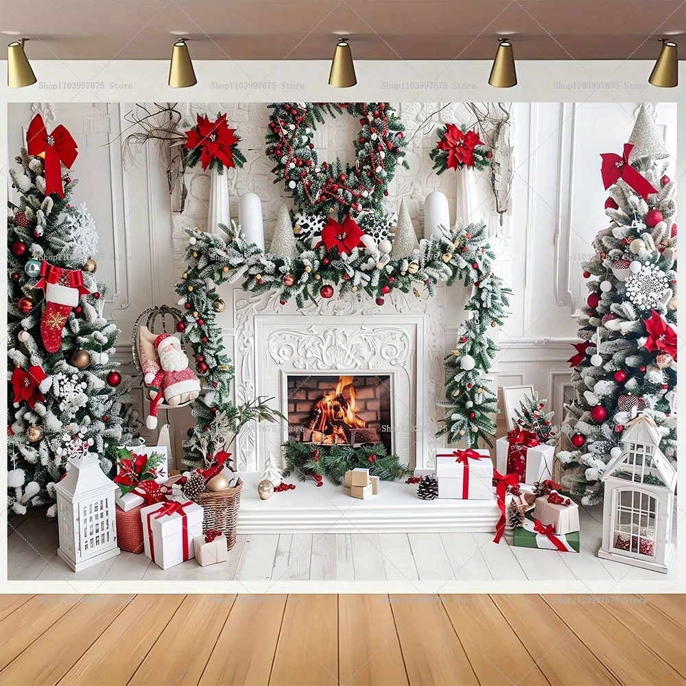Merry Christmas Backdrops Wond - Baby Clothing Easter บทวิจารณ์และราคา