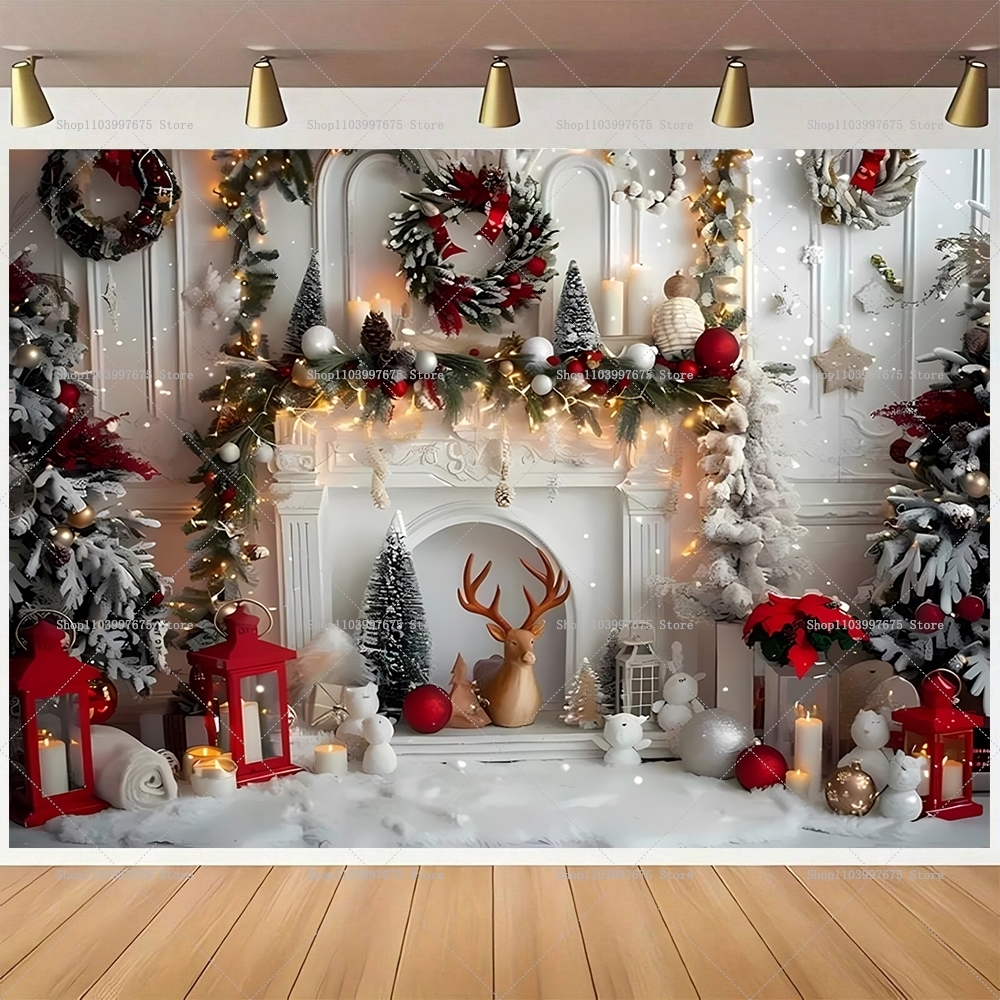 Merry Christmas Backdrops Wond - Baby Clothing Easter บทวิจารณ์และราคา