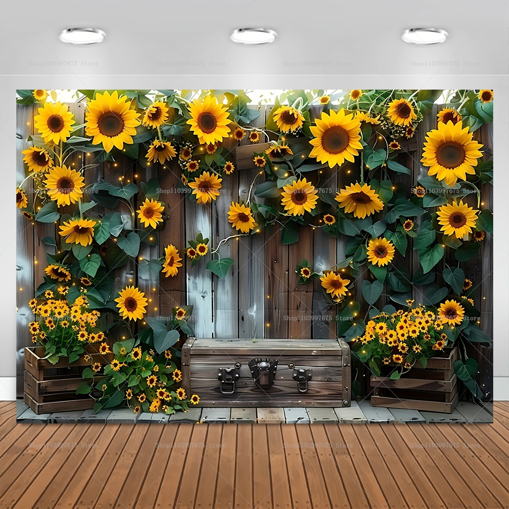 Spring Sunflowers Photography  - Baby Clothing Easter บทวิจารณ์และราคา
