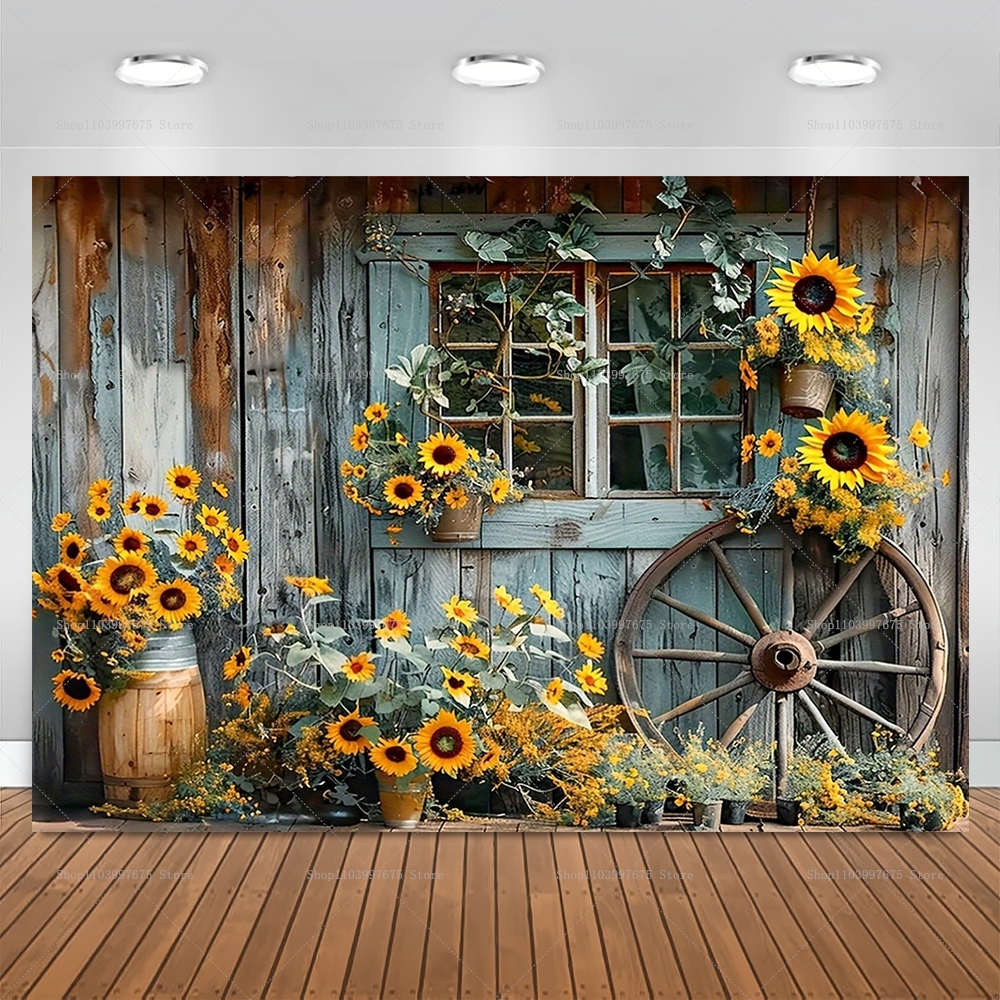 Spring Sunflowers Photography  - Baby Clothing Easter บทวิจารณ์และราคา