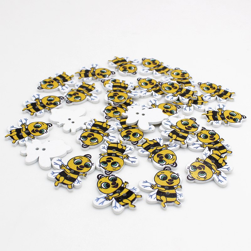50Pcs New Mixed Cartoon button - Baby X Clothing บทวิจารณ์และราคา