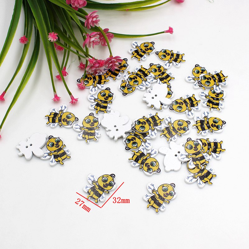 50Pcs New Mixed Cartoon button - Baby X Clothing บทวิจารณ์และราคา