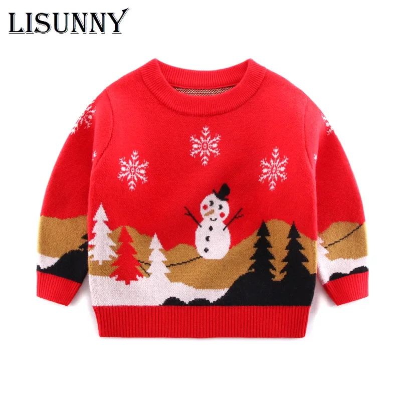 2025 Autumn Winter Kid Christm - Baby Clothing Jumpers บทวิจารณ์และราคา