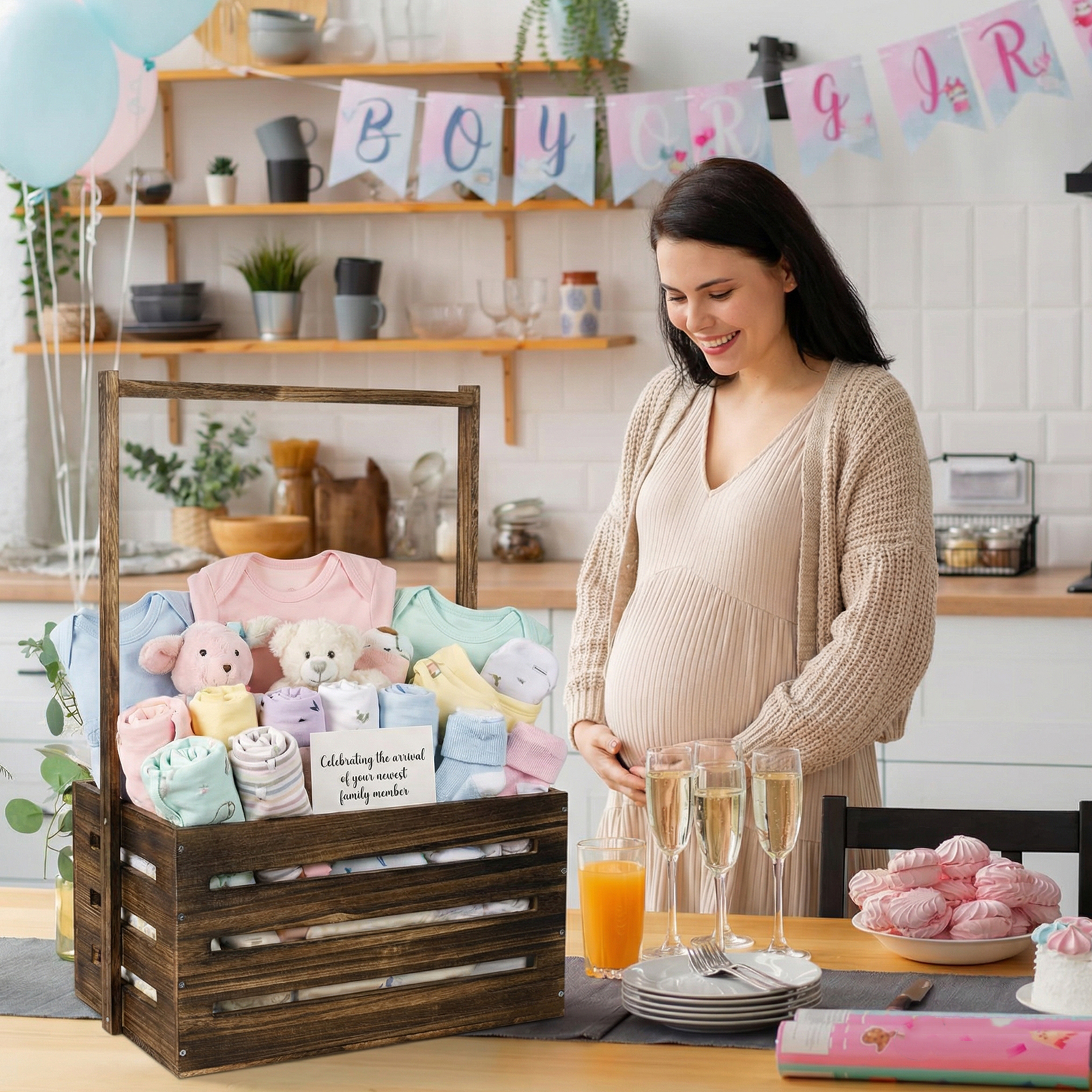Baby Clothing Wooden Storage B - Baby X Clothing บทวิจารณ์และราคา
