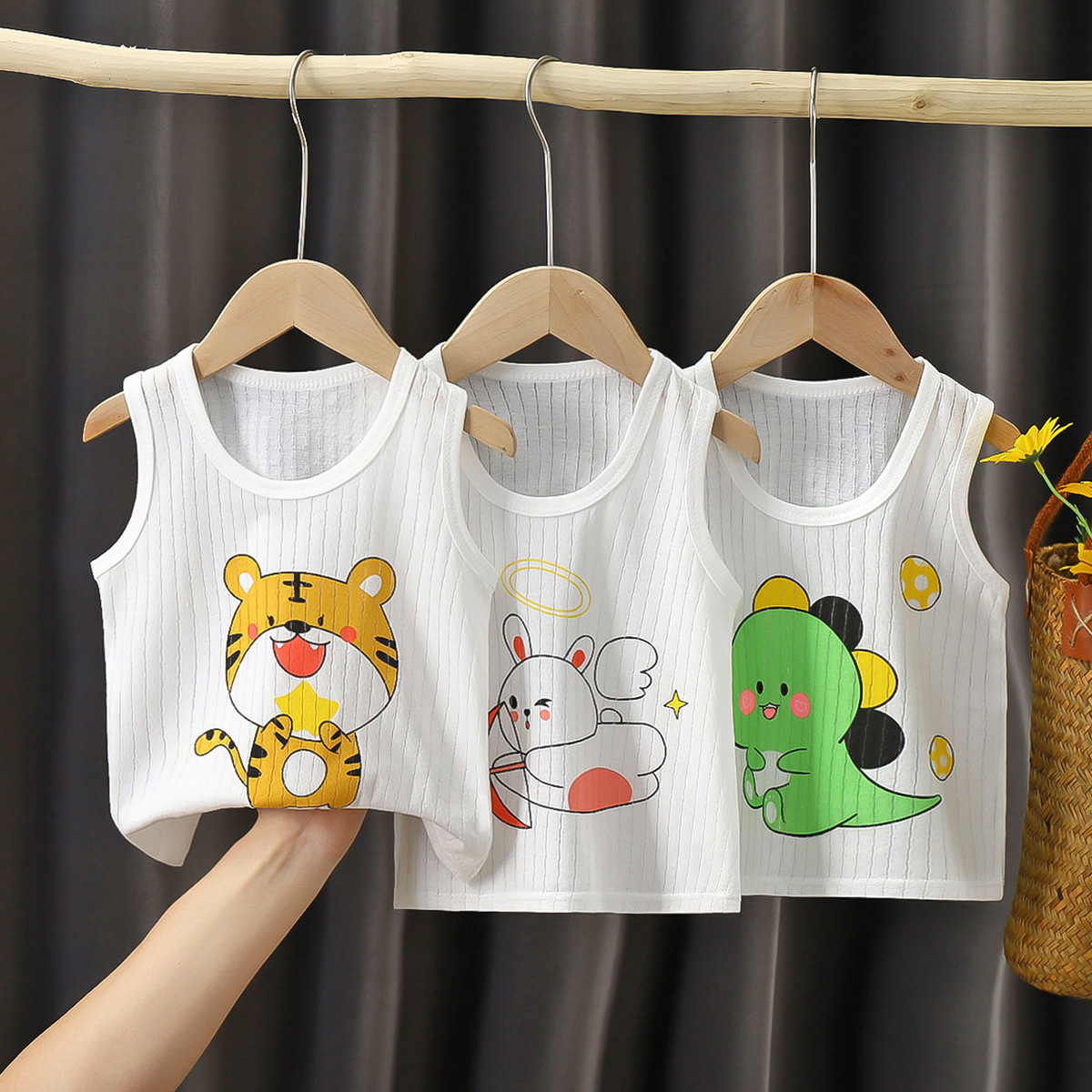 Summer Children Vest For Girls - Baby X Clothing บทวิจารณ์และราคา