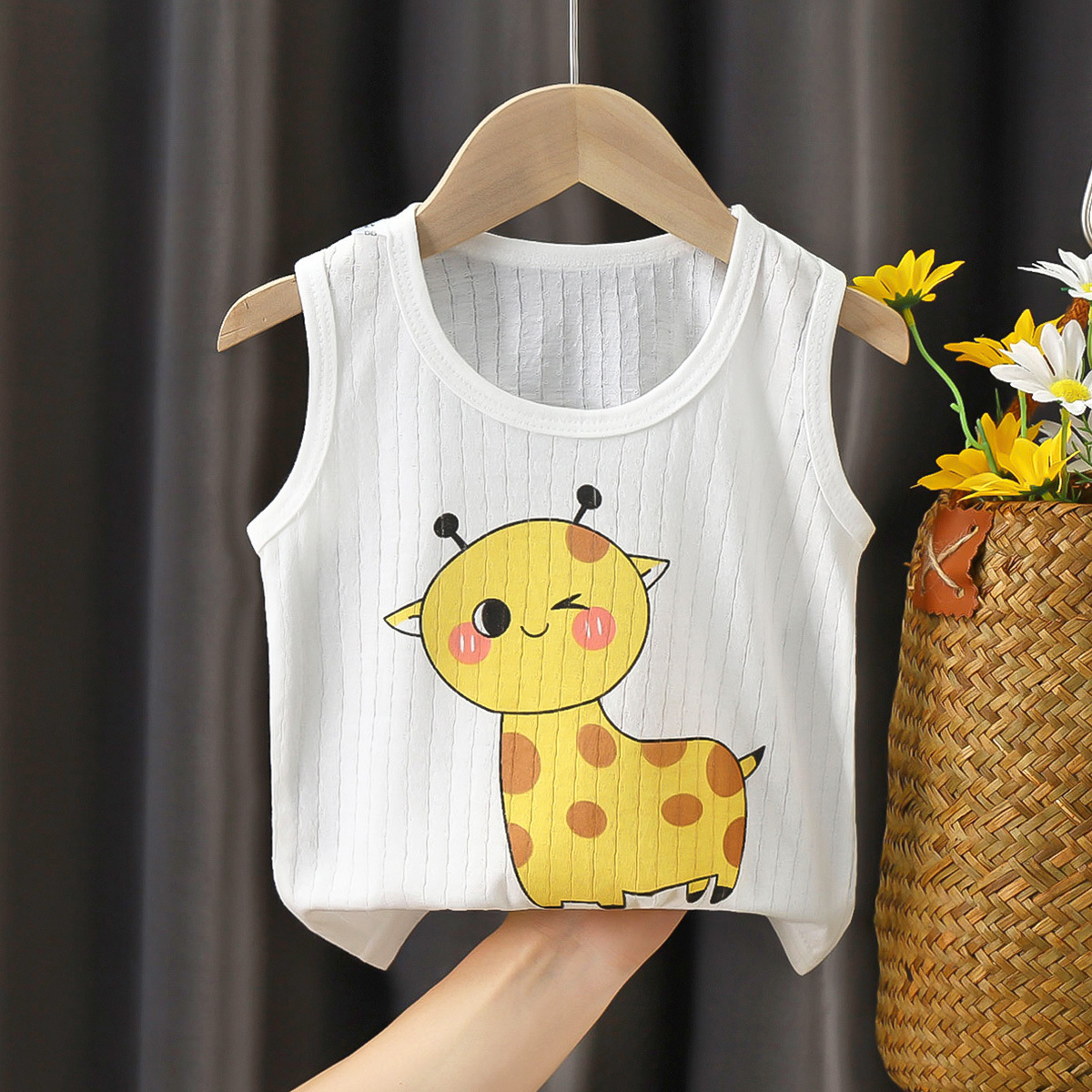 Summer Children Vest For Girls - Baby X Clothing บทวิจารณ์และราคา