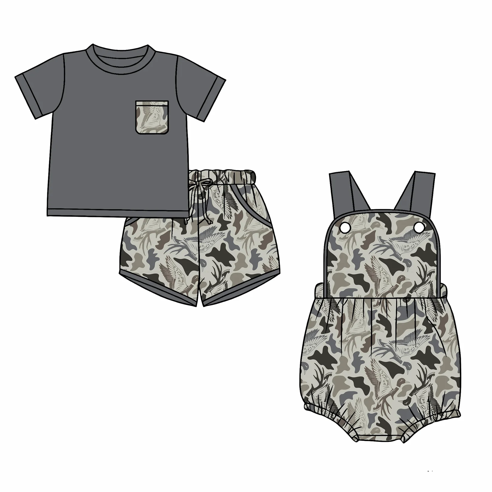 Children Hunting Camouflage Pr - Baby Clothing Easter บทวิจารณ์และราคา