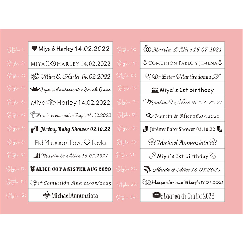 100pcs Personalized Colored Wo - Baby Clothing Easter บทวิจารณ์และราคา