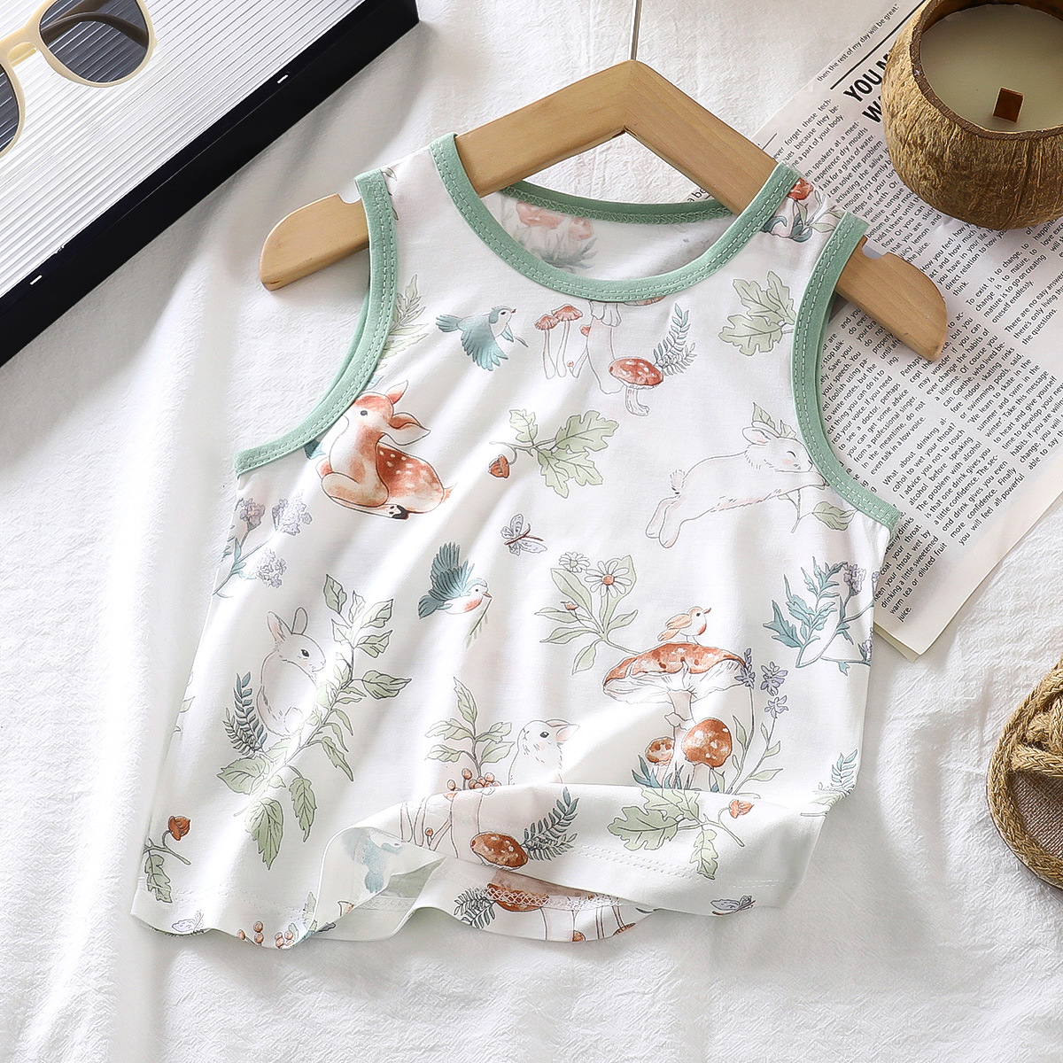 Summer Kids Tanks Top Children - Baby X Clothing บทวิจารณ์และราคา